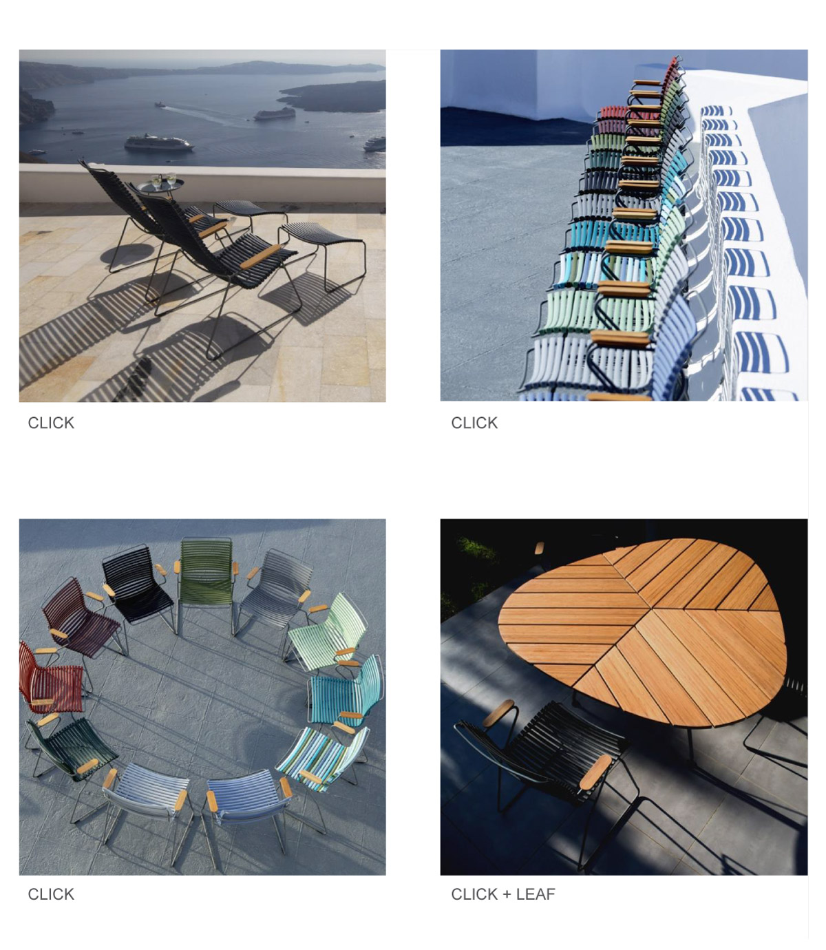 Houe Outdoor Furniture Collection at P5 Studio