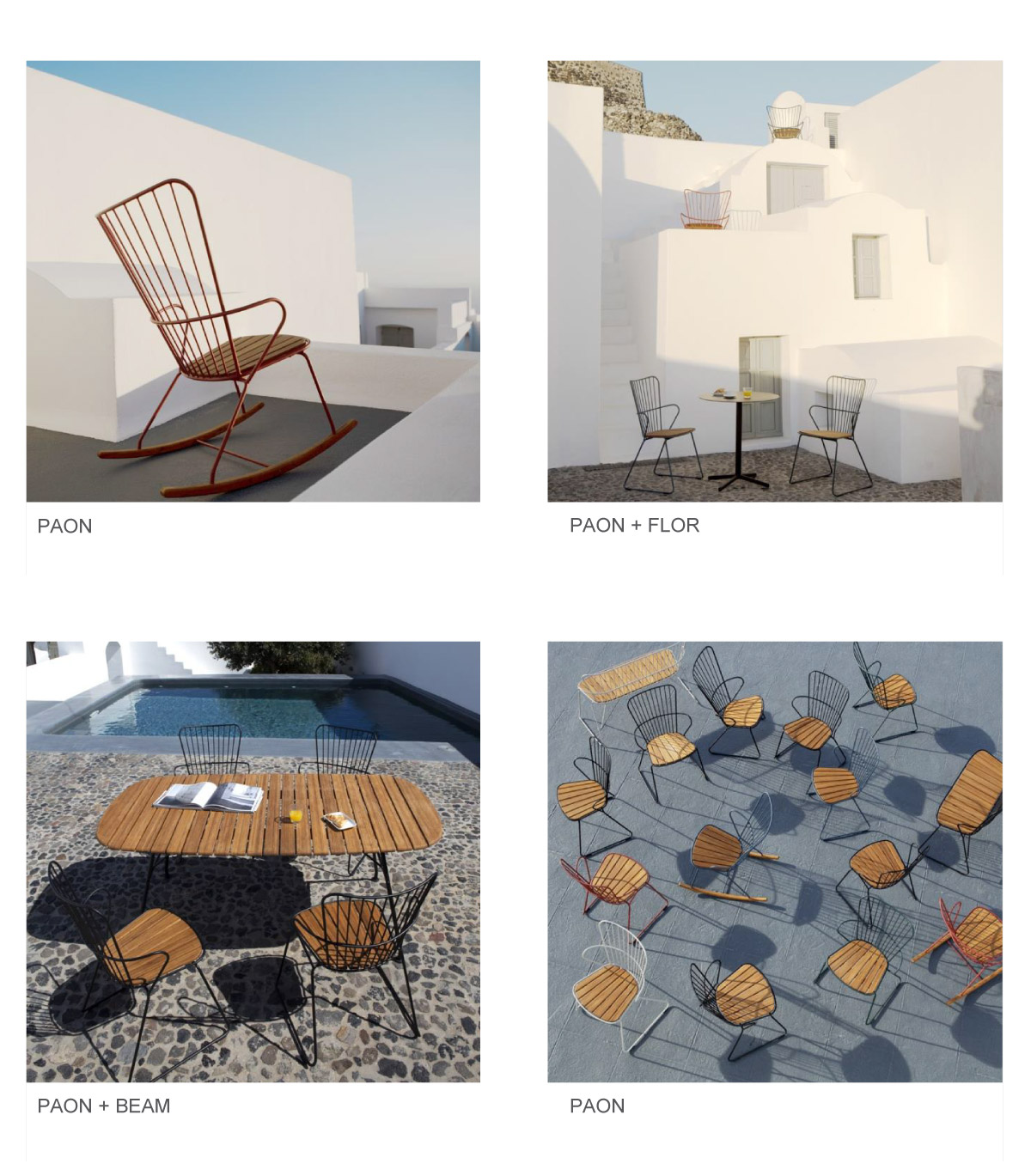 Houe Outdoor Furniture Collection at P5 Studio