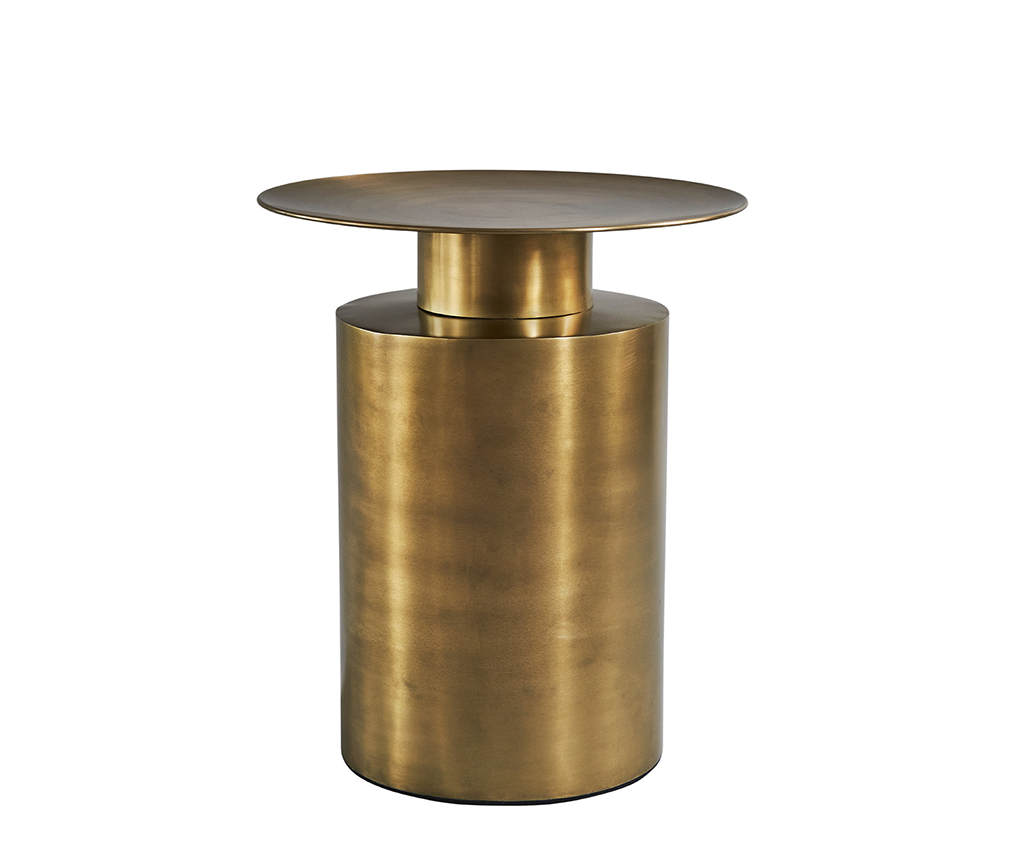 101 Copenhagen Pillar Coffee Table Tall Brass